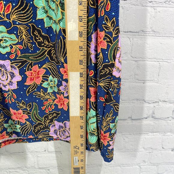 Attitudes by Renee Cardigan Tank Top 2 Pc Women Plus 3X Floral Knit Mesh Cover - Picture 16 of 16